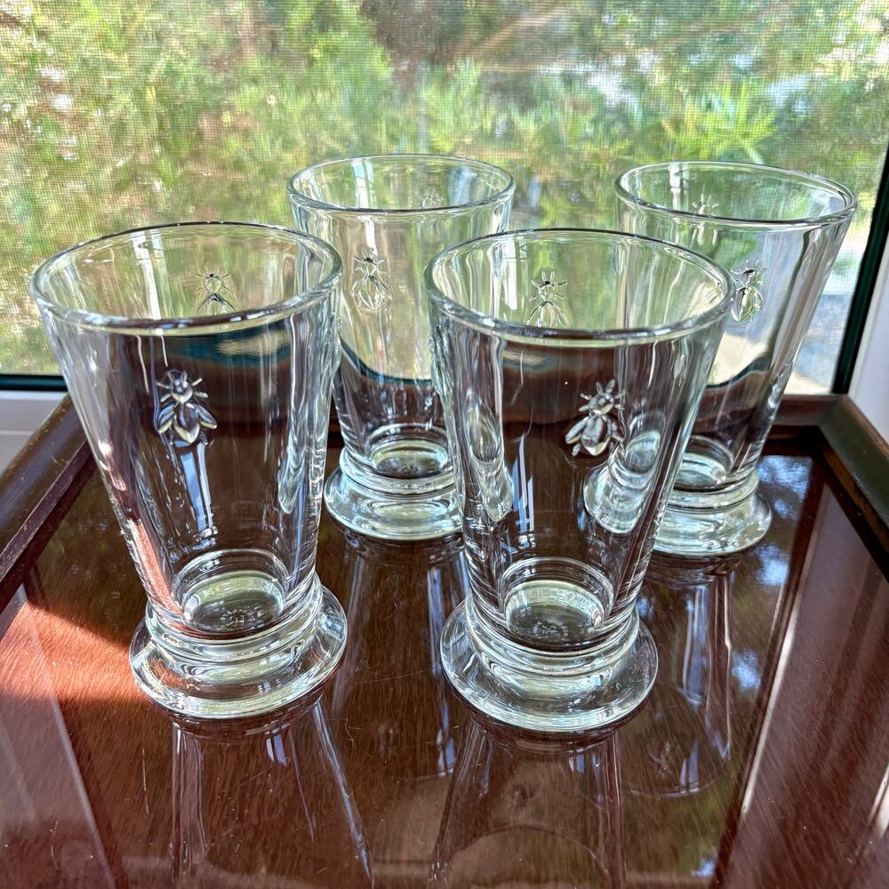 La Rochere France Bee Iced Tea Glasses, Set of 4